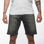 Szare Szorty Jeansowe Legii Warszawa - S