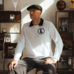 Koszulka polo z długim rękawem Legia Warszawa - Kolekcja Lucjana Brychczego - S