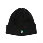 Czarna czapka zimowa z Syrenką - Junior