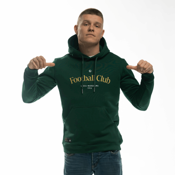 Zielona bluza Football Club Legia Warszawa 1916