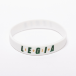 Biała opaska silikonowa LEGIA 1916