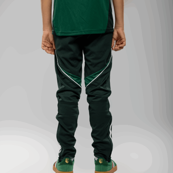 Spodnie zielone junior treningowe adidas Tiro 25 Legia Warszawa - JI6580