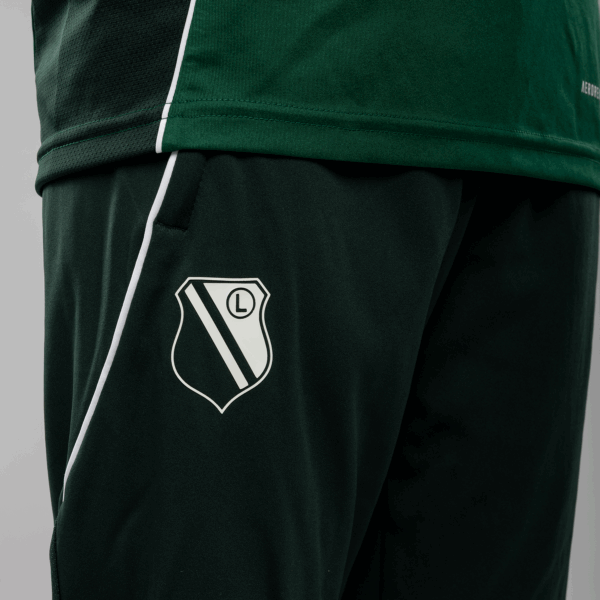 Spodnie zielone junior treningowe adidas Tiro 25 Legia Warszawa - JI6580