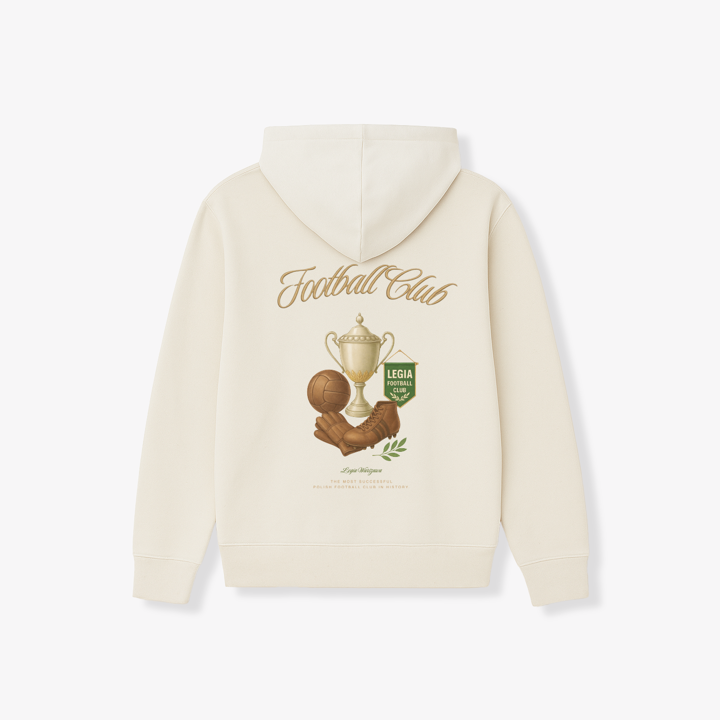 Bluza off-white Football Club Hoodie Historia Klubowa