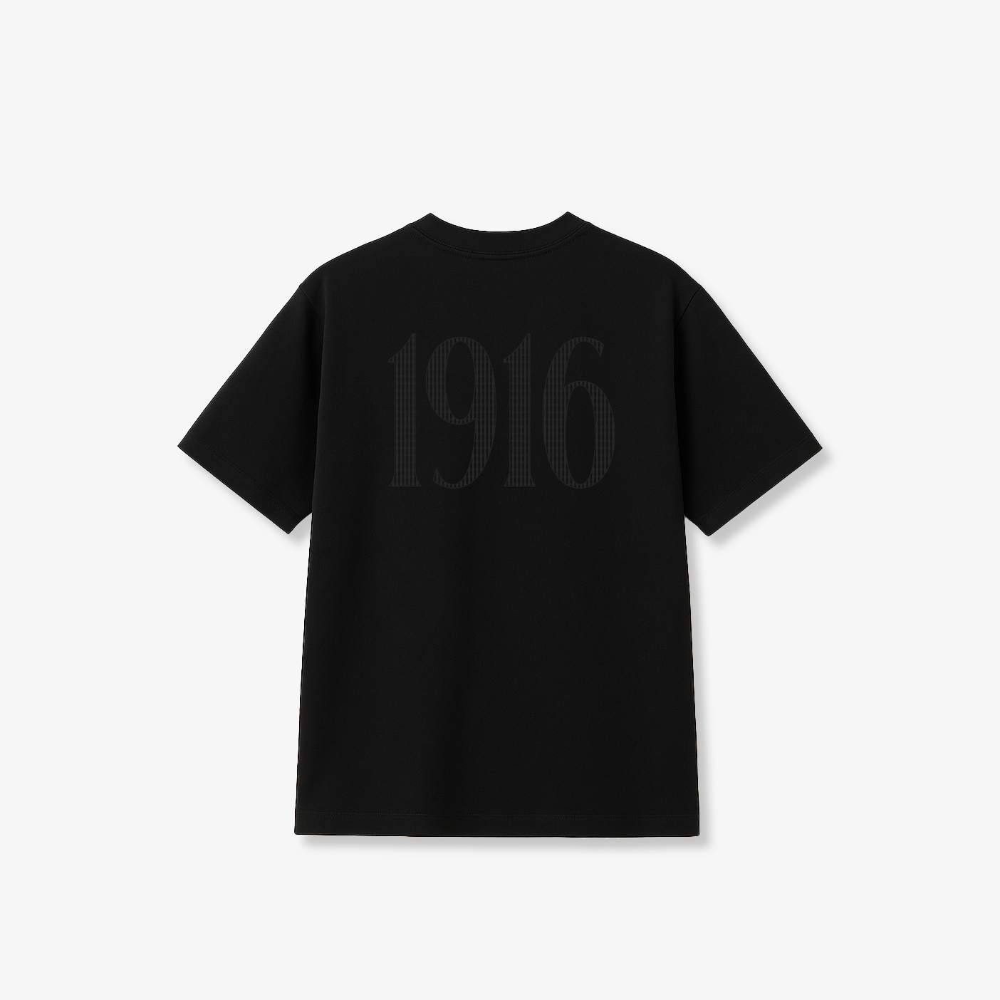 Czarna koszulka Warsaw Football Club 1916