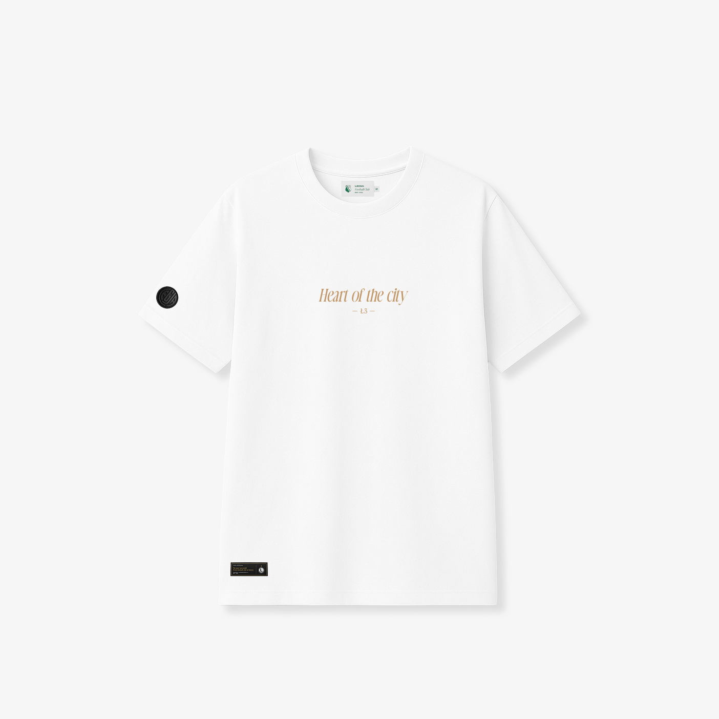 Biała Koszulka Heart of the City Ł3