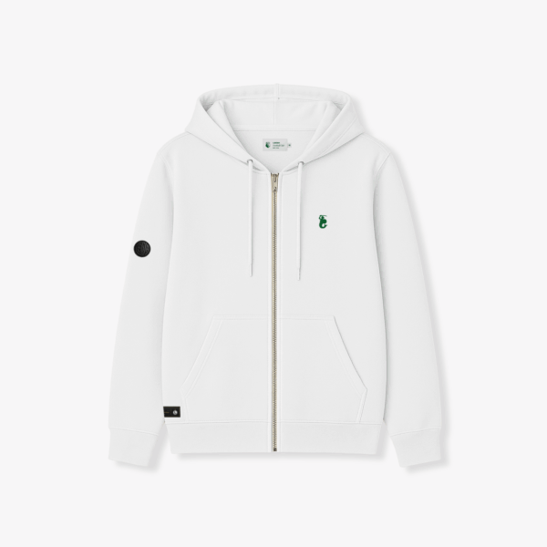 Biała bluza Football Club z Syrenką