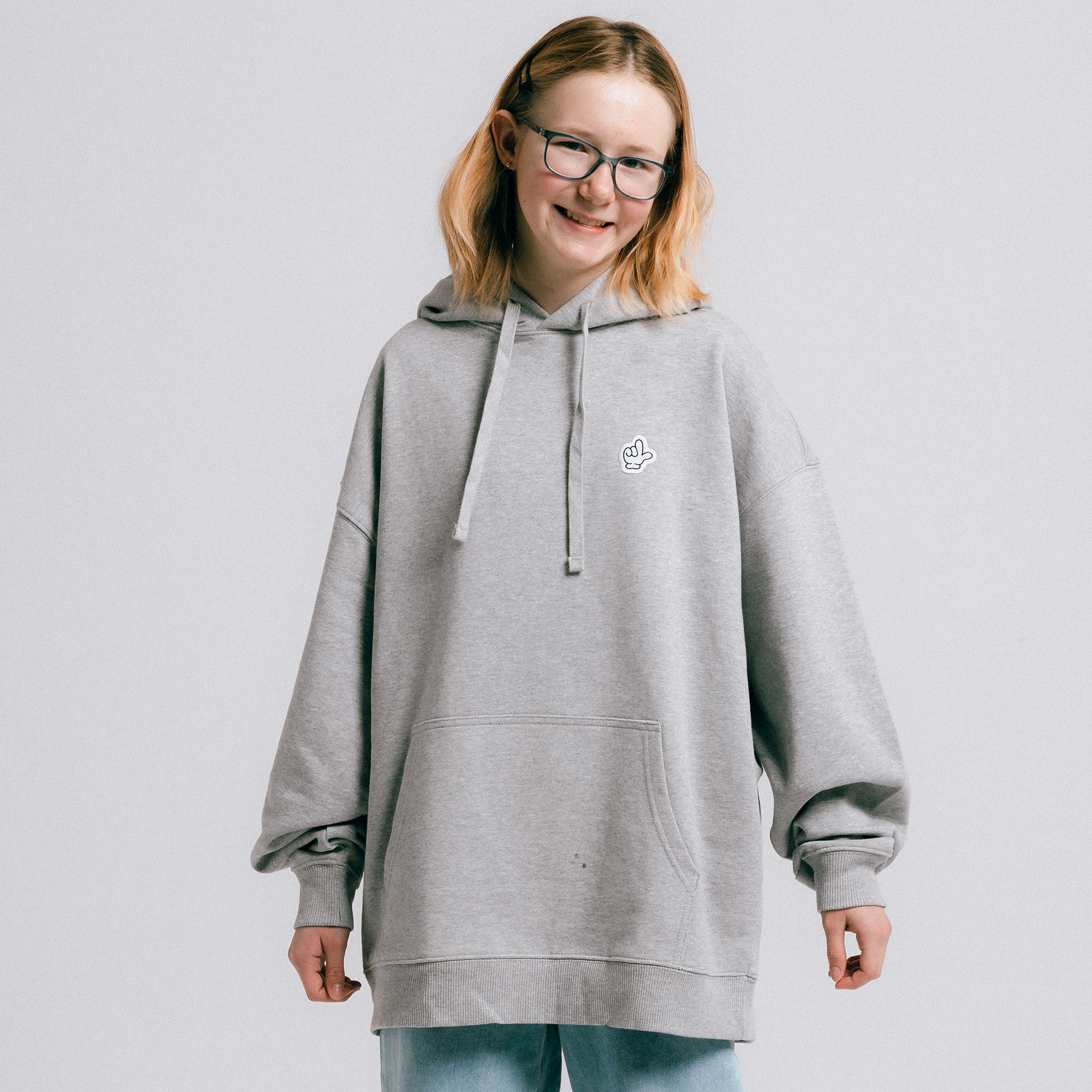 Szara bluza Fundacji Legii