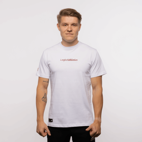 Koszulka Męska Legia Athletics Biała