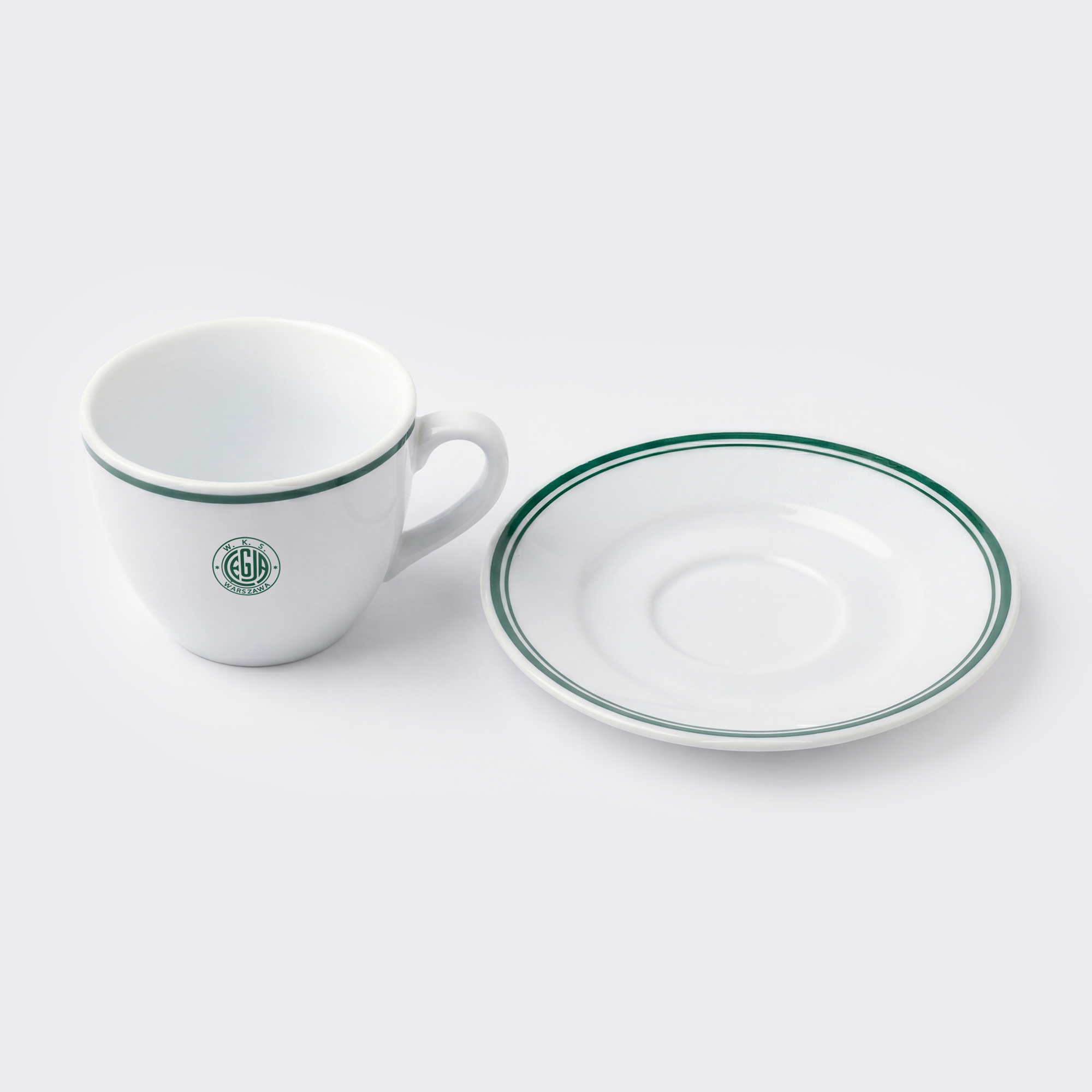 Filiżanka z podstawką Legia Warszawa