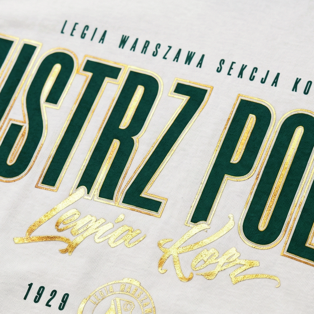 Koszulka Męska Mistrz Polski Legia Kosz