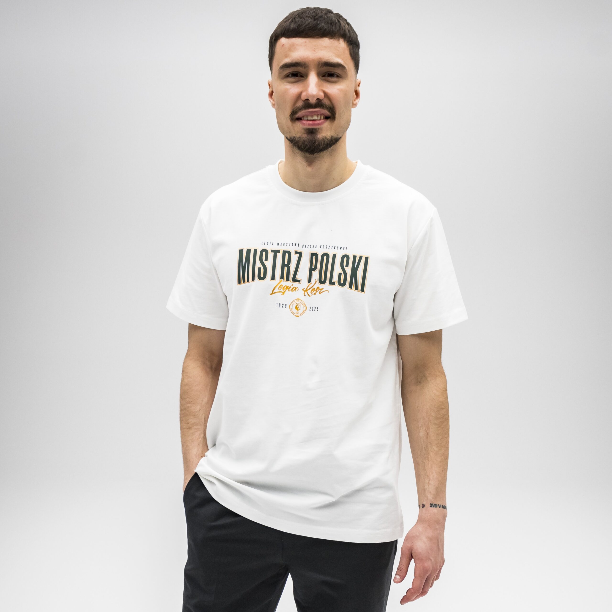 Koszulka Męska Mistrz Polski Legia Kosz