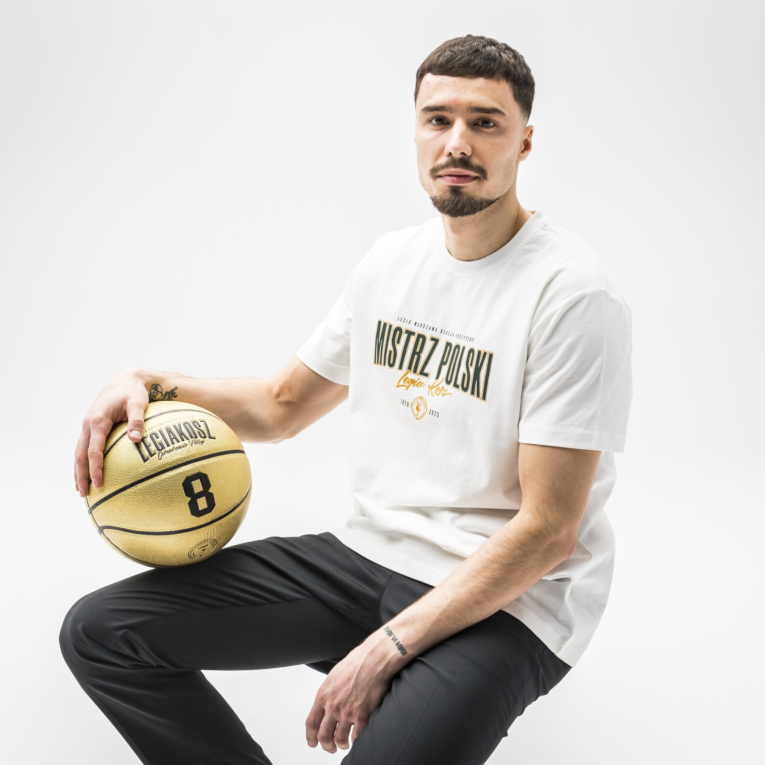 Koszulka Męska Mistrz Polski Legia Kosz