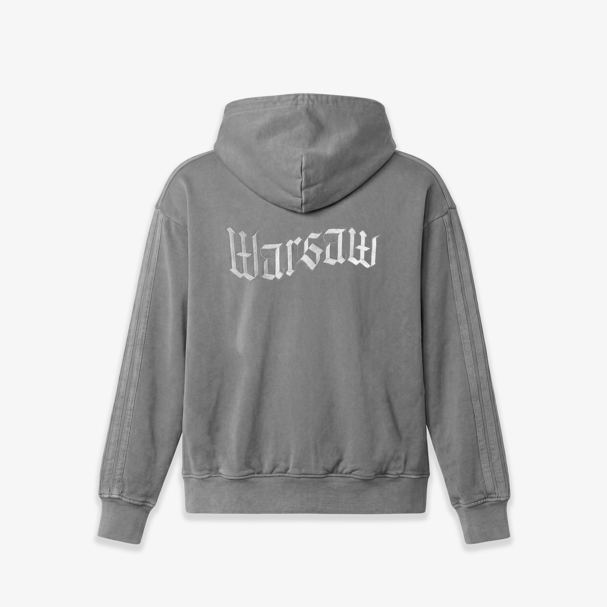 Szara Bluza z Kapturem Adidas x Legia Warsaw- JL6539