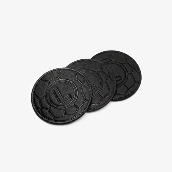 Skórzane podkładki pod kubek Herb Legia Warszawa