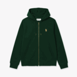 Zielona Bluza Rozpinana z Kapturem – Złota Syrenka - XS