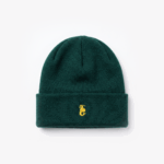 Zielona czapka zimowa z Syrenką unisex