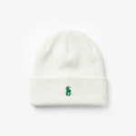 Czapka ecru zimowa z Syrenką unisex