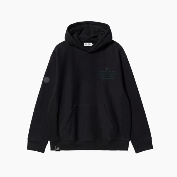 Czarna Bluza z Kapturem Legia Warszawa Footballer 1916