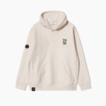 Kremowa Bluza z Kapturem Legia Warszawa EST.1916 - 2XL