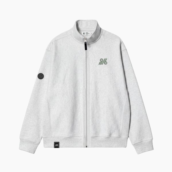 Szara Bluza rozpinana ze stójką Legia Warszawa EST.1916