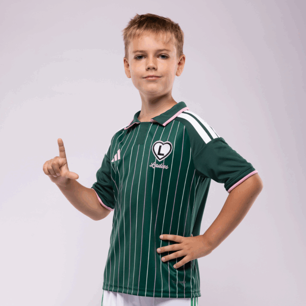 Dziecięca koszulka adidas wyjazdowa Legia Ladies - KA6408