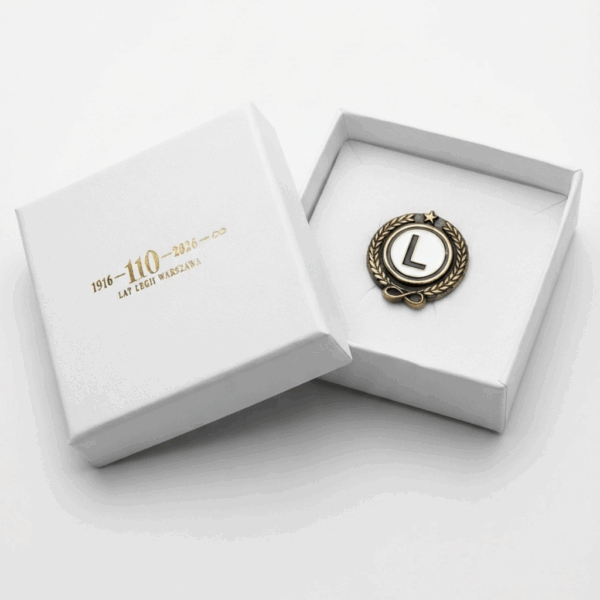 Jubileuszowy Pin na 110-lecie Legii Warszawa