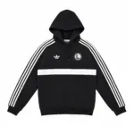 Czarna bluza z kapturem adidas Originals Legia Warszawa eLka - KZ2384 - XS