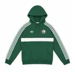 Zielona bluza z kapturem adidas Originals Legia Warszawa eLka - KZ2380 - XS
