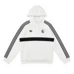 Biała bluza z kapturem adidas Originals Legia Warszawa Herb - KZ2385 - L