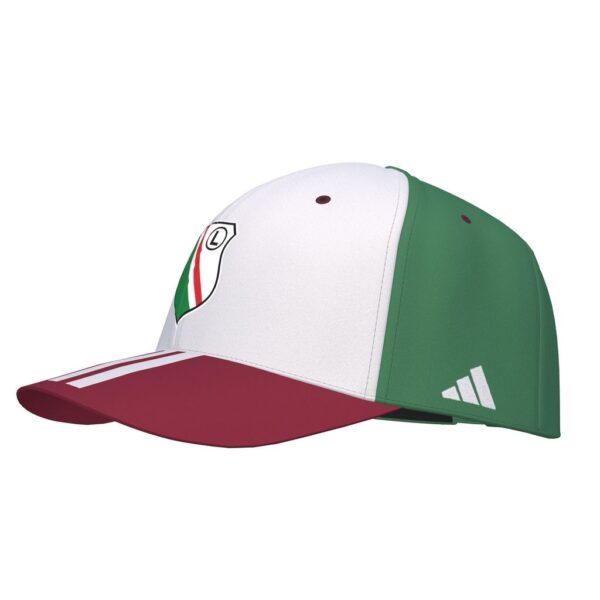 Czapka adidas z daszkiem barwy Legia Warszawa - KZ4835